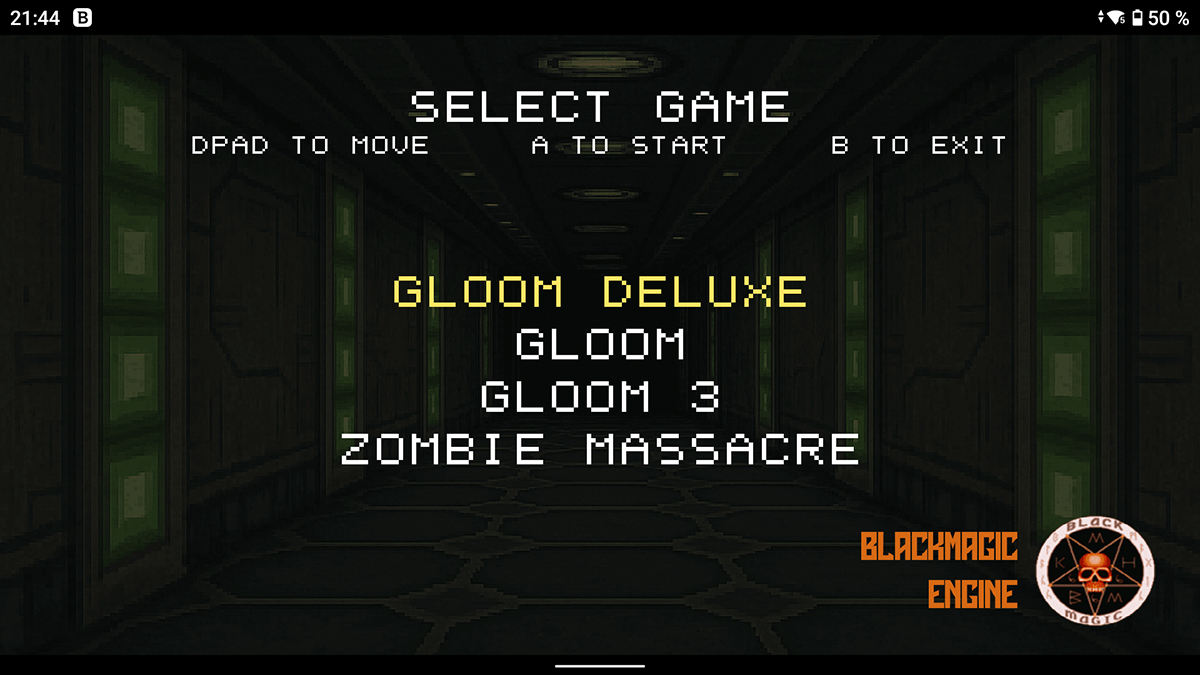 Screenshot of ZGloom launcher Android